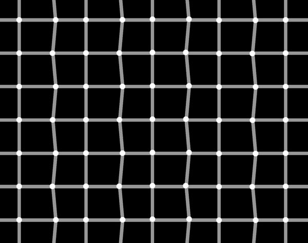stereogram optical illusion sparkle dots