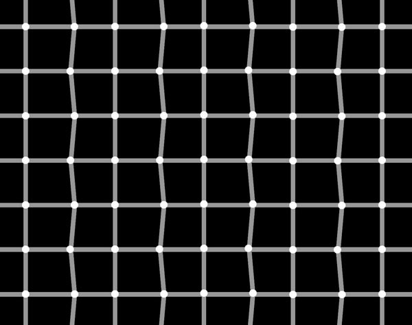 stereogram optical illusion sparkle dots